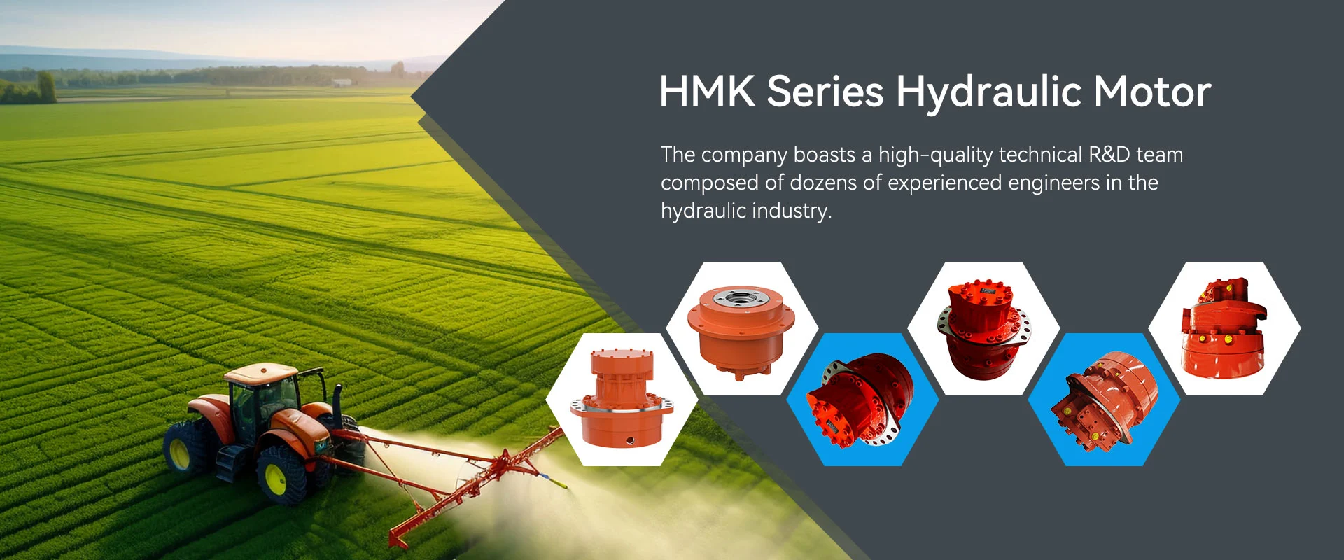 Động cơ thủy lực của Trung Quốc HMK
