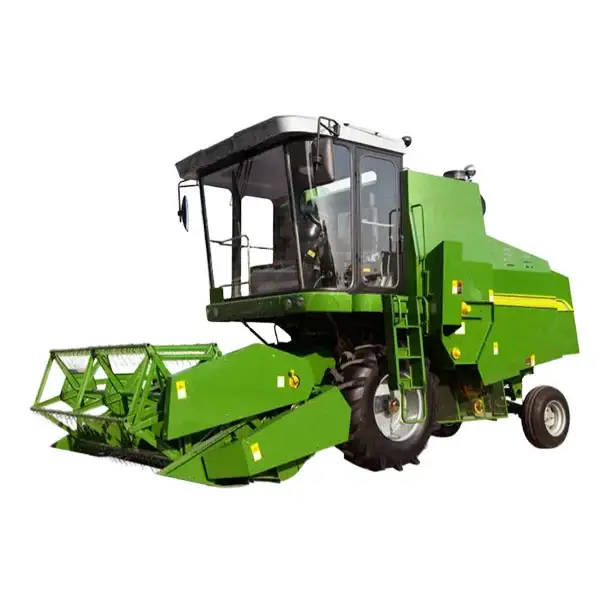 Kết hợp máy gặt và người hái bông